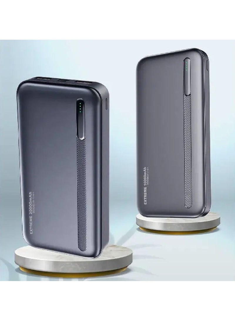 باوا بنك الطاقة Extreme PD20W بسعة 10000 مللي أمبير - أسود - 10000 مللي أمبير - Image 4