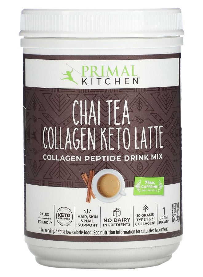 شاي لاتيه كيتو كولاجين 8.55 أونصة (242.4 جرام)