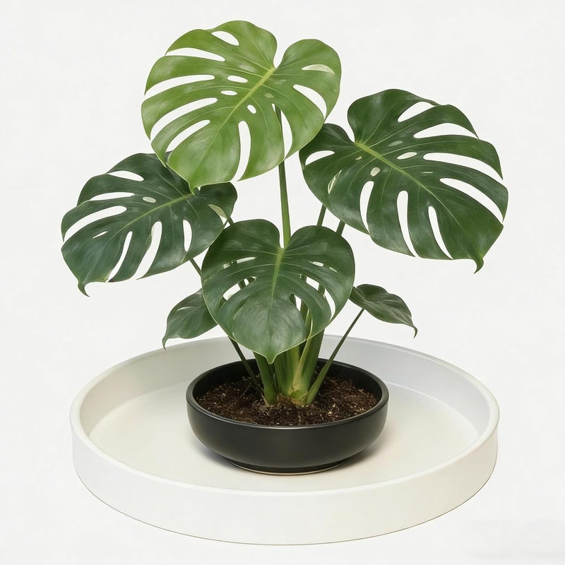 Afrine 2 Pack 4 inch Plant Saucer Drip Tray, Heavy Sturdy Plastic Planter Flower Pot Drainage Tray Plate Saucers for Indoor Outdoor Garden, Plant Water Drip Trays for pots Base (4", Creamy White) - Image 4