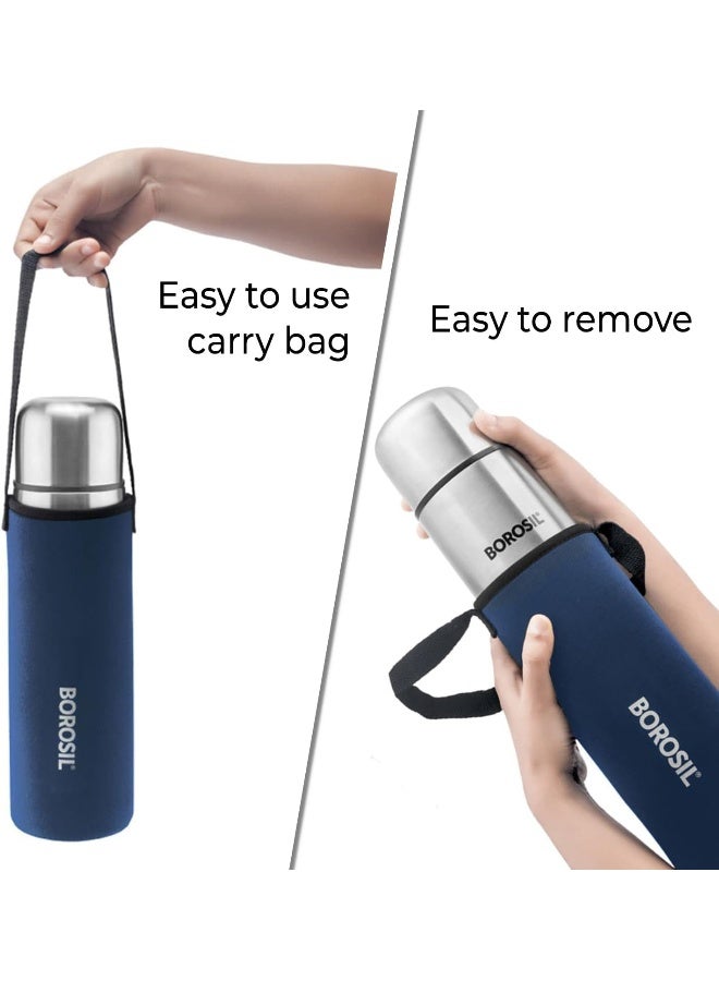 بوروسيل تُرمس حراري بوروسيل بلون أزرق وسعة 1000 مل، طراز Fgftl1000Bu - Image 4