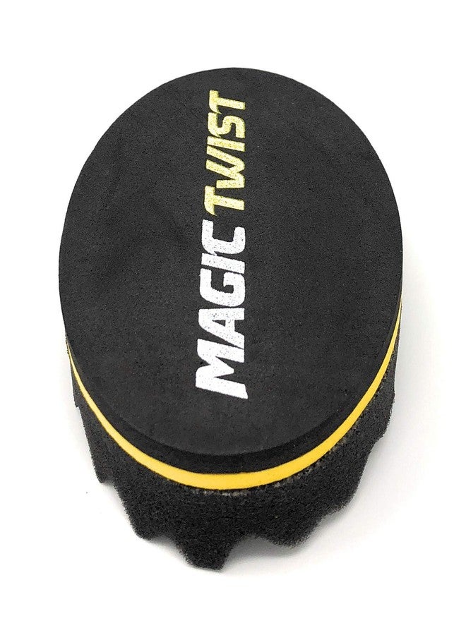 Black Ice Magic Twist hair brush sponge MTW002 - Image 3