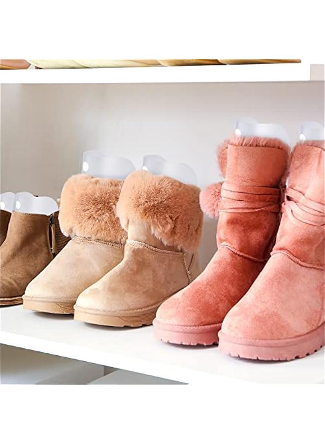 8 Packs Boot Shaper Shape Inserts Tall Boot Support for Women and Men