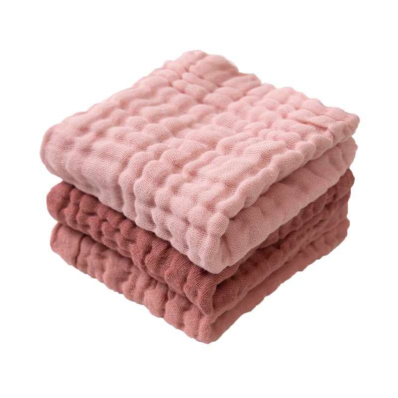 Pure Cotton Baby Towel – Six-Layer Gauze Spit-Up Towel for Newborns - Image 2