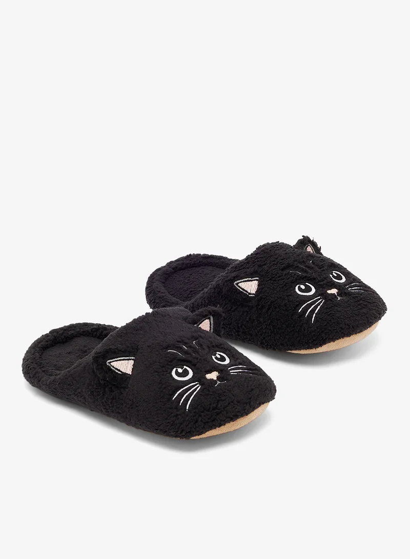 جينجر شبشب غرفة نوم فرو صناعي مريح