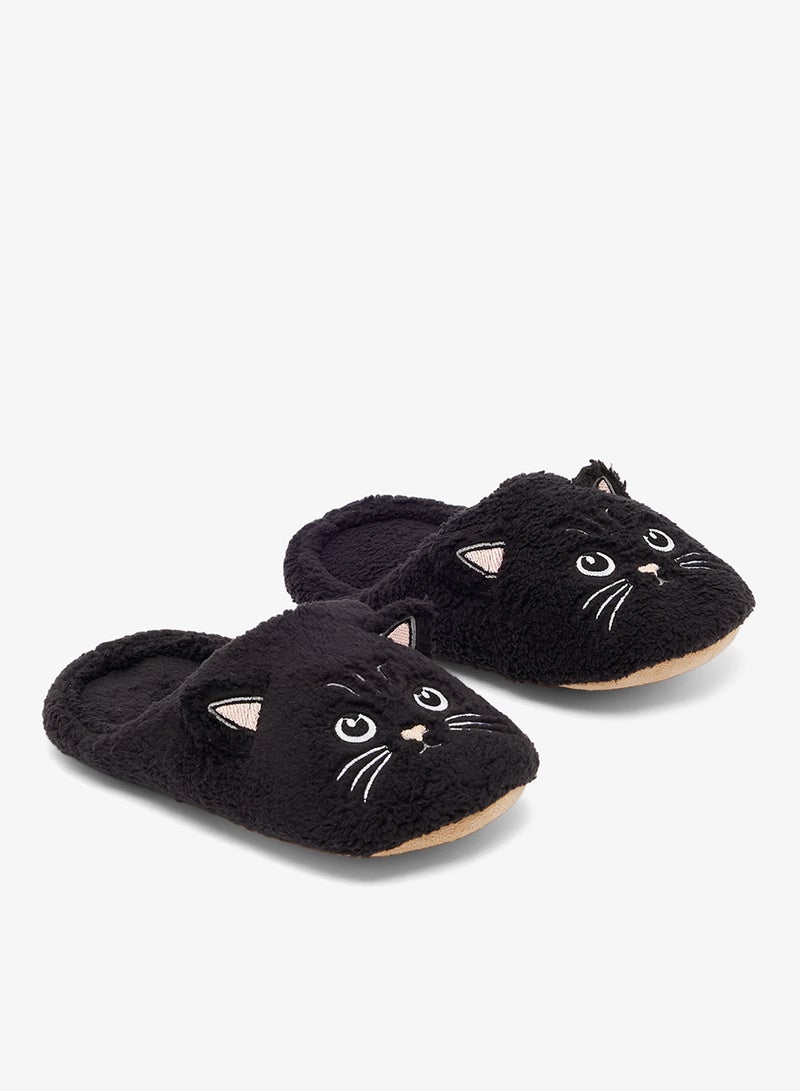 جينجر شبشب غرفة نوم فرو صناعي مريح - Image 3