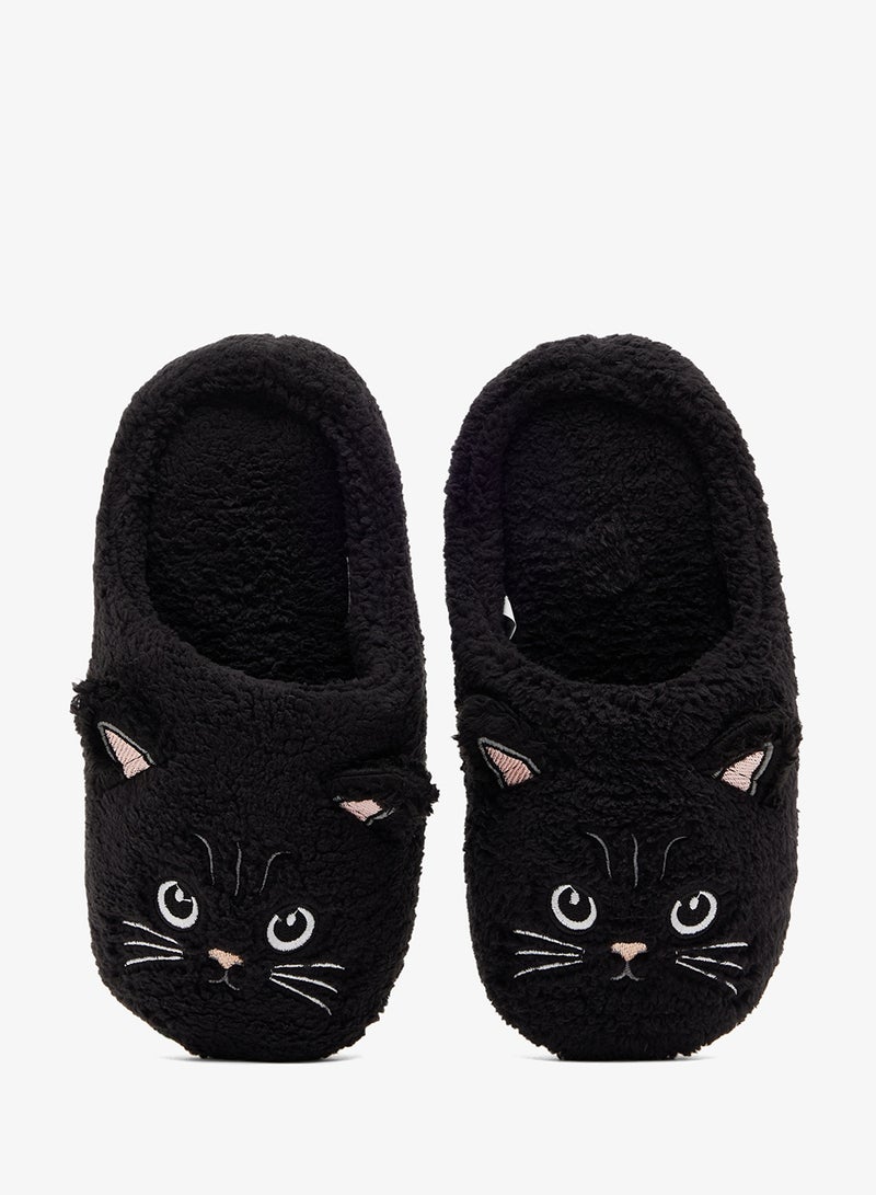 جينجر شبشب غرفة نوم فرو صناعي مريح - Image 4