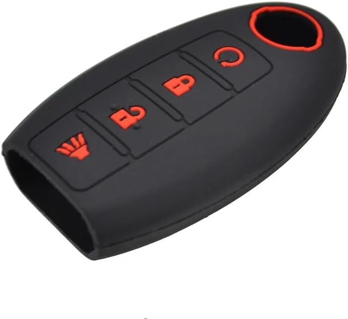Yurefax Silicone Car Key Fob Cover for Nissan - Image 3