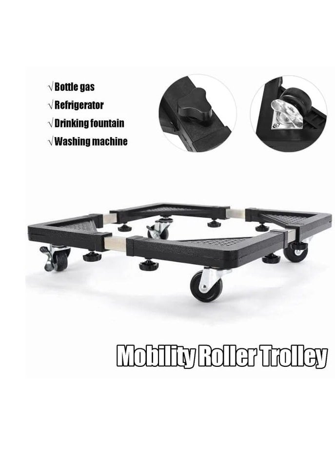 BAIG Heavy Duty Furniture Appliances Rollers, Extensible Washing Machine Base Mobile Wheels for Refrigerators, Dryers, Dishwashers and other Heavy Objects, Max Load 1100 lb, Non-Slip  - Image 2