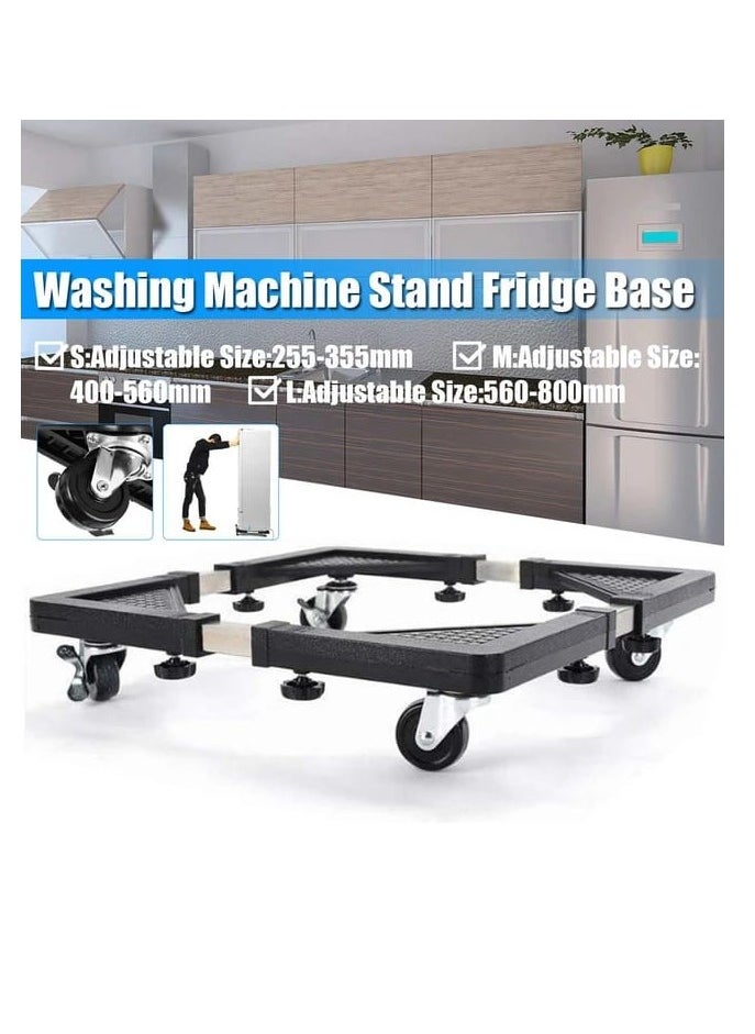 BAIG Heavy Duty Furniture Appliances Rollers, Extensible Washing Machine Base Mobile Wheels for Refrigerators, Dryers, Dishwashers and other Heavy Objects, Max Load 1100 lb, Non-Slip  - Image 3