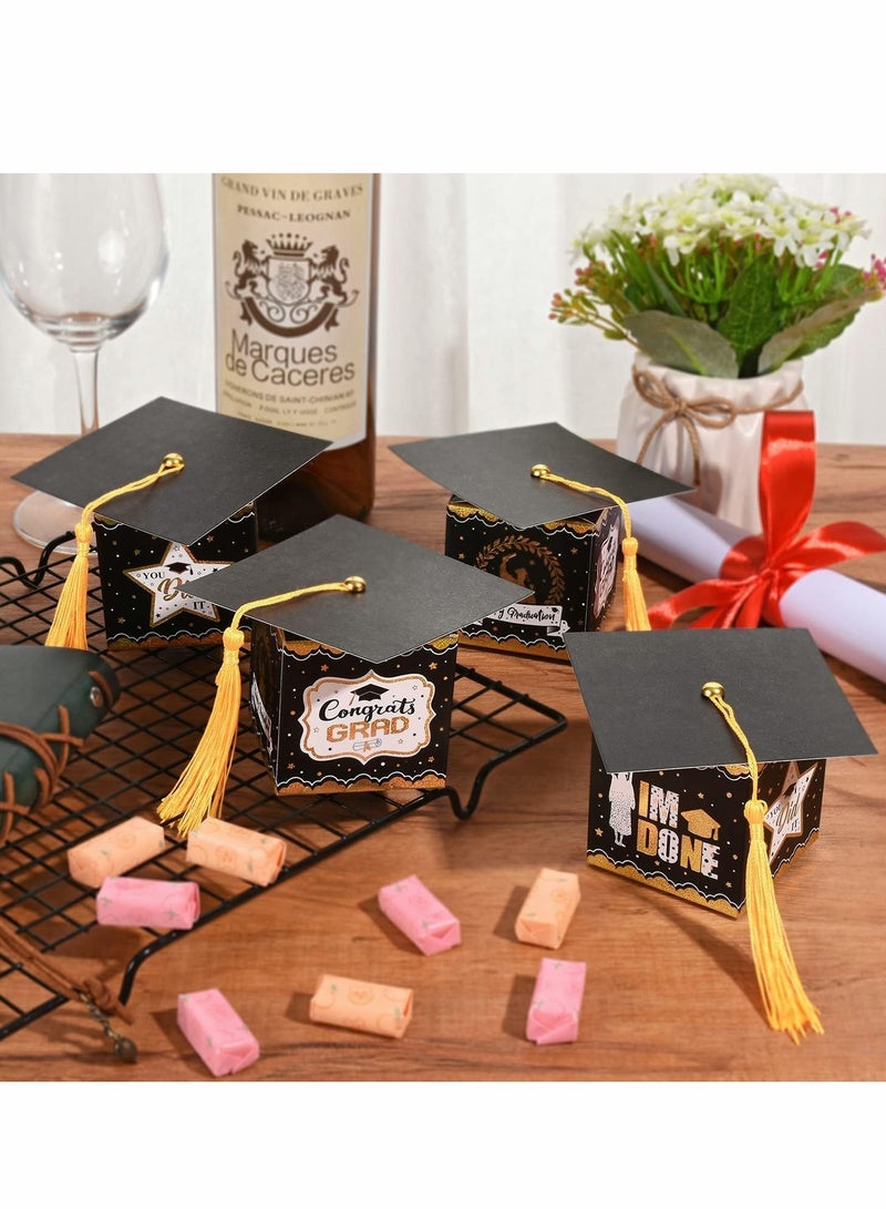 30Pcs Graduation Candy Boxes - Congrats Grad Gift Boxes for 2023 Graduation Party Favors and Supplies - Perfect Decorations for Celebrating Your Graduate! - Image 3