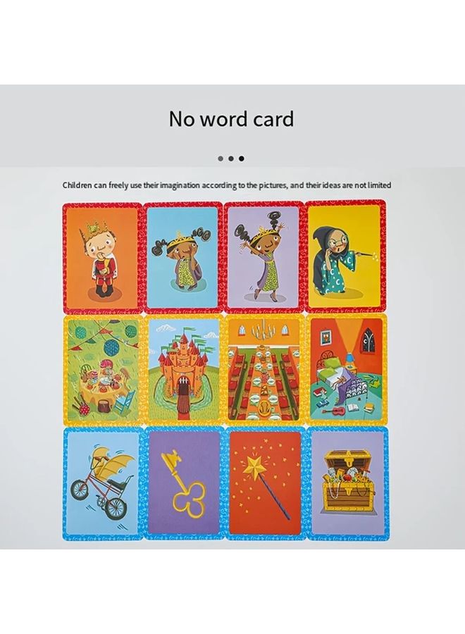 Outer Space Storyteller Picture Cards Imagination Thinking Training Memory Puzzle Toys - Image 4