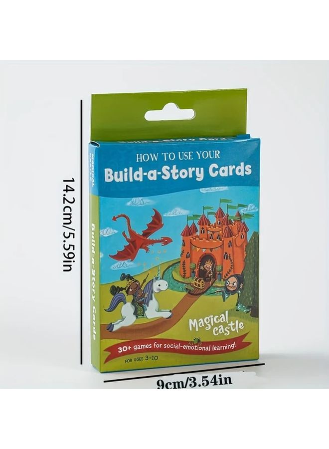 Outer Space Storyteller Picture Cards Imagination Thinking Training Memory Puzzle Toys - Image 3