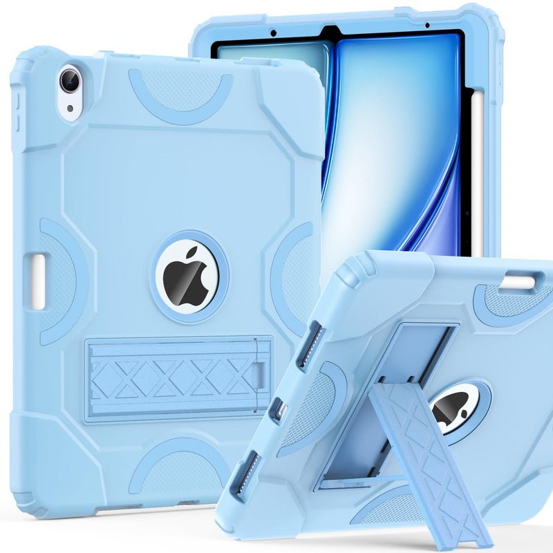 Cantis Case for iPad Air 11-inch (M3) 2025/ (M2) 2024, iPad Air 5th/4th Generation (2022/2020) 10.9 Inch, Heavy Duty Shockproof Rugged Protective for i Pad Air 11'', Sky Blue - Image 1