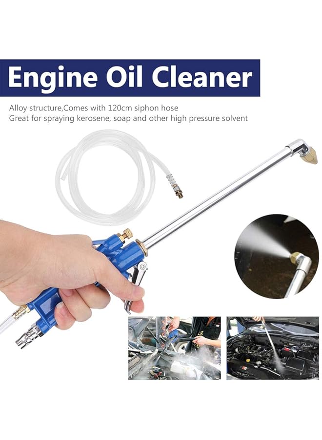 تنظيف السيارة بالماء بطول 40 سم، وتنظيف زيت المحرك بالضغط العالي مع خرطوم بطول 1.2 متر لرش صابون الكيروسين - Image 2