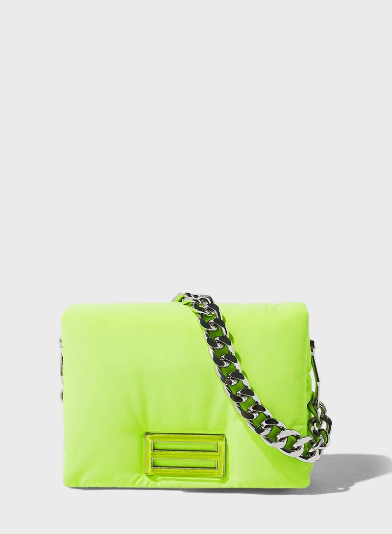 PARFOIS Chain Detailed Crossbody Bag