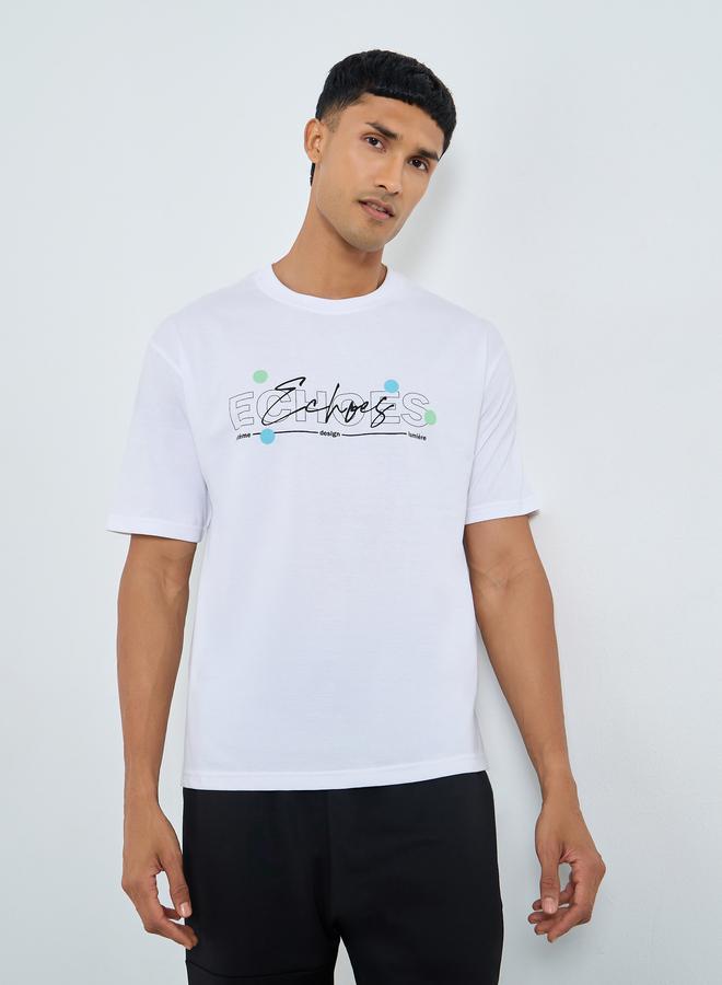 Styli Oversized Graphic Print Jersey T-Shirt - Image 1