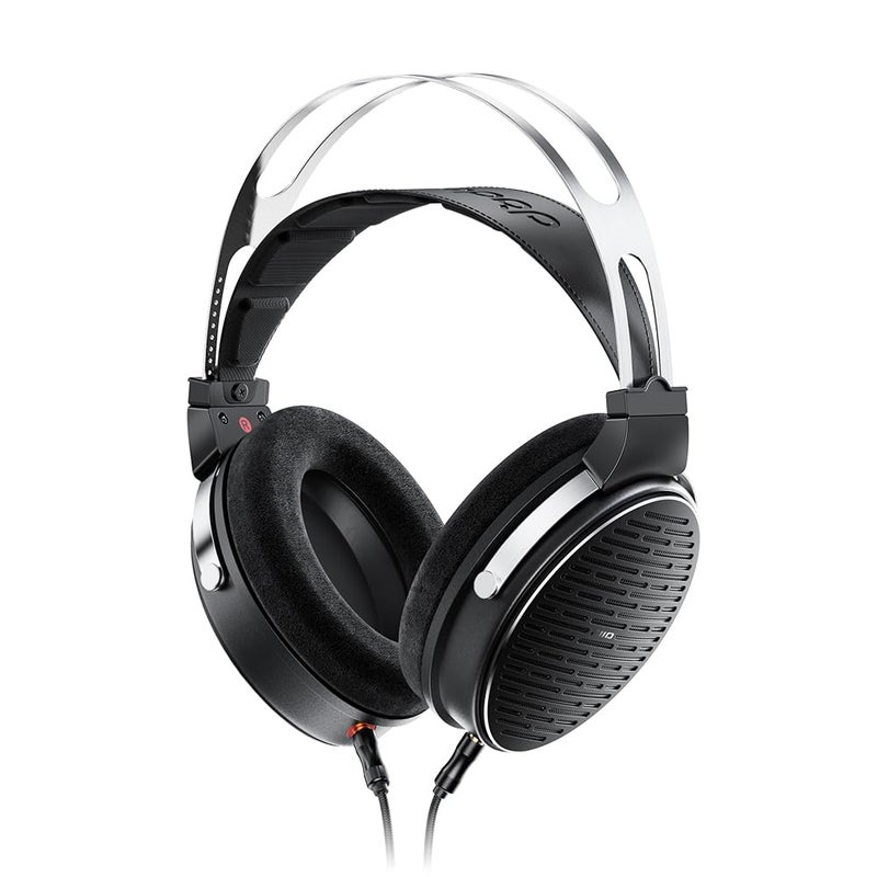 FiiO JT3 Over-Ear Open-Back Headphones, 50mm Dynamic Driver, PEK+PU Composite Diaphragm, Detachable 3.5mm Cable with Mic for Music & Gaming (Black) - Image 1