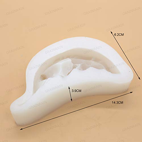Grainrain Soap Mold Silicone Craft Baby Soap Making Mould Candle Resin DIY Handmade Mold (12288) - Image 5