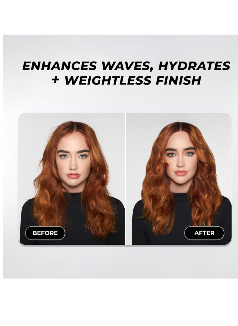 XMONDO XMONDO Hair Wavetech Hydrating Wave Cream - Vegan Formula with Coconut & Argan Oil for Breakage Protection and Hair Hydration, 5 Fl Oz 1-Pack  - Image 4