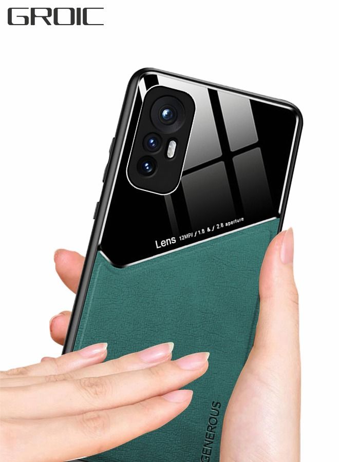 GROIC Case Compatible with Xiaomi 12 12S 12X 6.28 Inch Magnetic Cas,Invisible Metal Plate Support Magnetic for Car Mount  Shockproof Ultra Slim Protective - Image 1