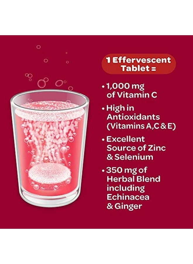 Airborne Very Berry Effervescent Tablets, 10 count - 1000mg of Vitamin C - Immune Support Supplement (Pack of 4) - Image 4