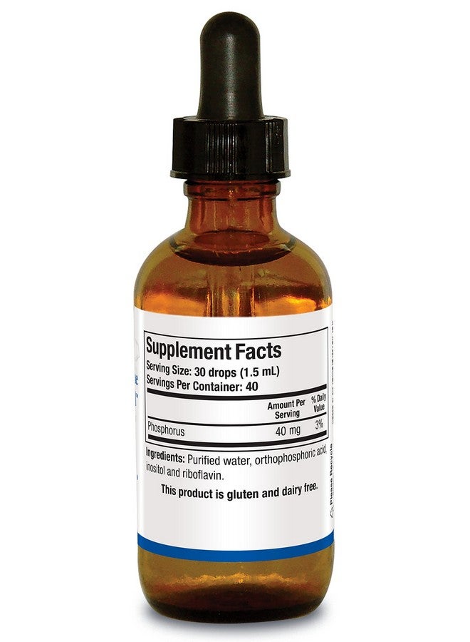 Biotics Research Biotics Research Super Phosphozyme Liquid- Phosphorous in Liquid, Electrolytes, Healthy Bones and Teeth, Protein Production, Energy Support, 40mg/Drop, 2 Fl Oz - Image 2