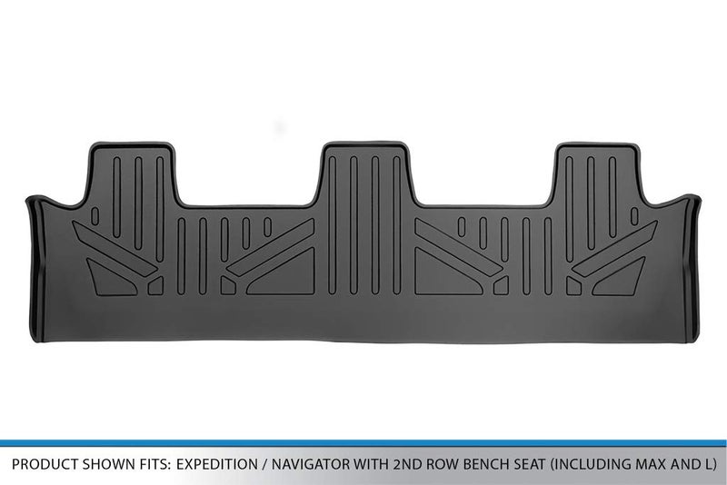SMARTLINER Floor Mats 3rd Row Liner Compatible with 2018-2025 Ford Expedition - Image 3