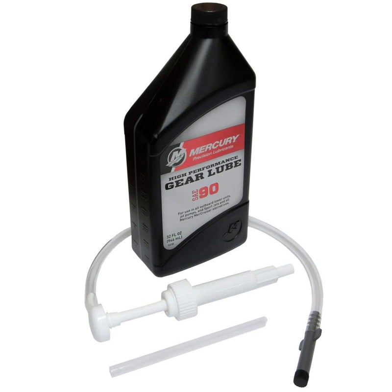Mercury Marine New OEM High Performance Gear Lube with Hand Pump, 91-8M0101435 - Image 2