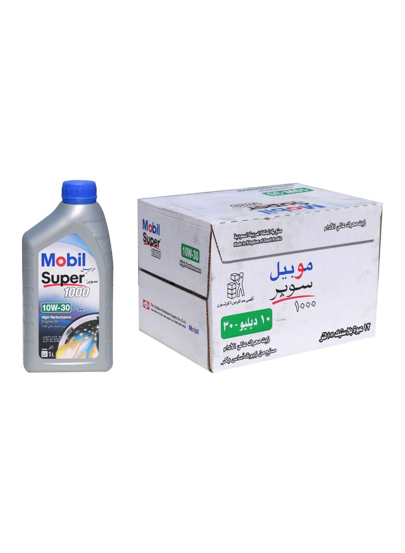 Mobil Mobil 10W30 SPECIAL High Performance Motor Oil 12X1L  - Image 1