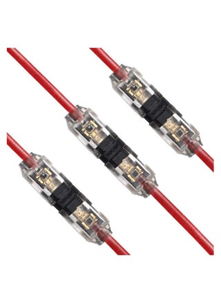 Connectors, H Tap, Low Voltage Electrical Quick Splice, Wire Connectors, Solderless Without Stripping, Suitable for 20-22 AWG Electrical Wire Connection (12Pcs) - pzsku/ZB0DC685882FABC2B914EZ/45/_/1722183396/df1c0589-1be6-41b0-835a-dfa5313b9fd0