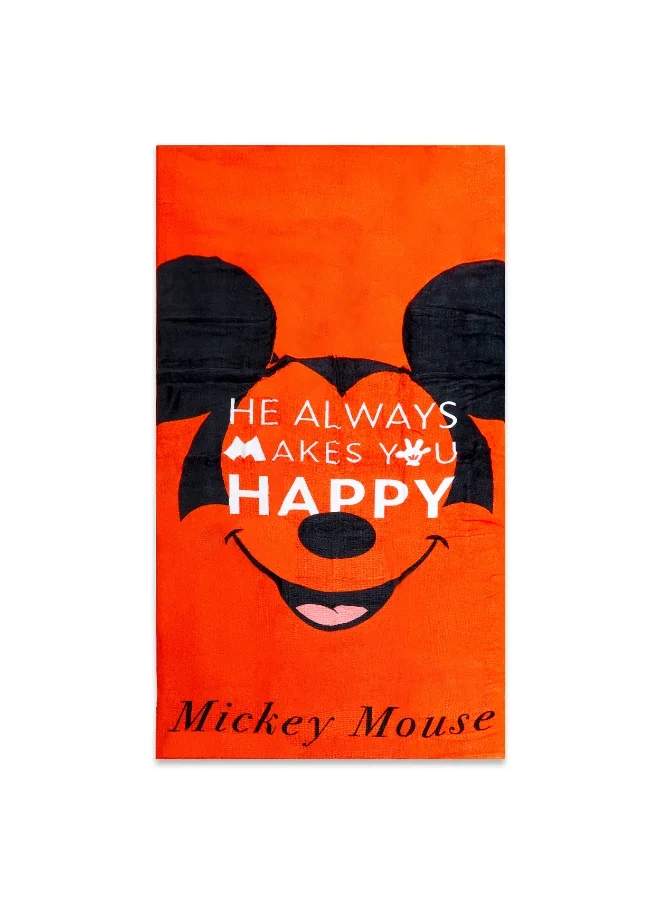 Disney  Disney Mickey Beach Towel Kids  70x140 cm - TRHA36186 for Men | Best Price UAE