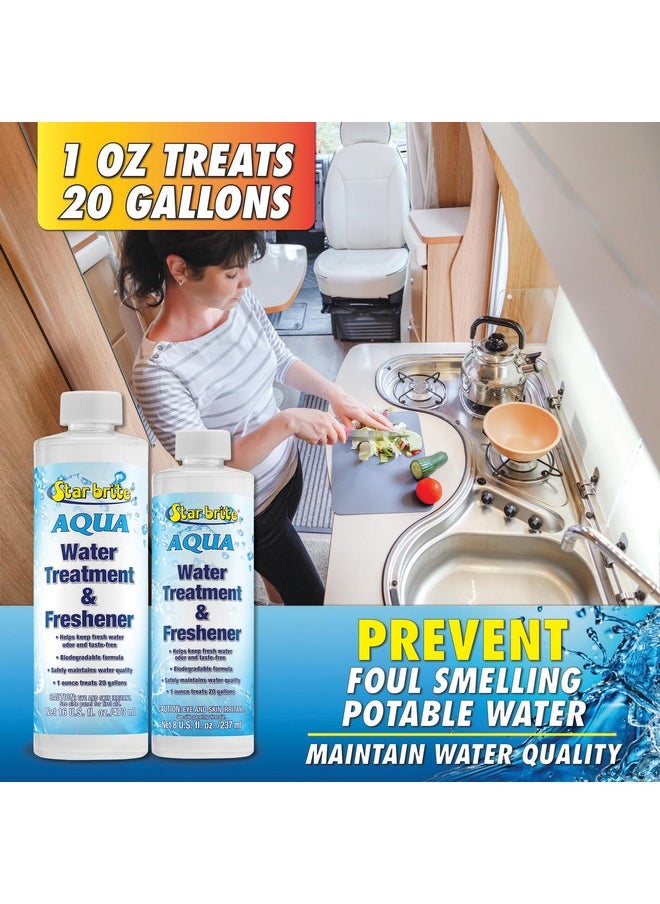 Star Brite - STAR BRITE Aqua Water Treatment & Freshener - 8 OZ (097008) - Image 1