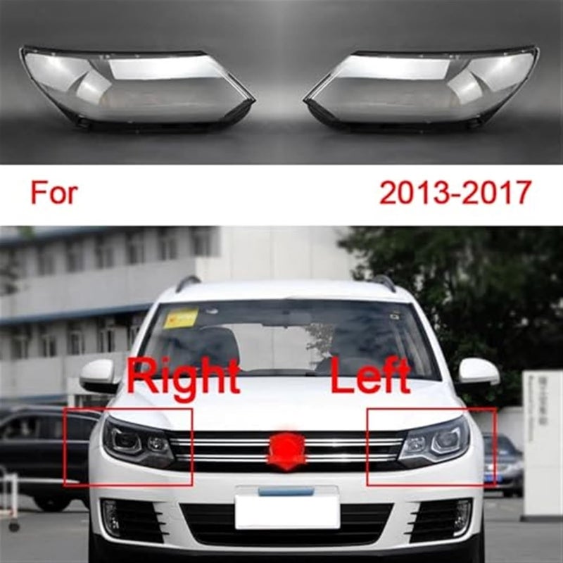 Vuzmode Headlight Cover for Tiguan 2013-2017 - Image 2