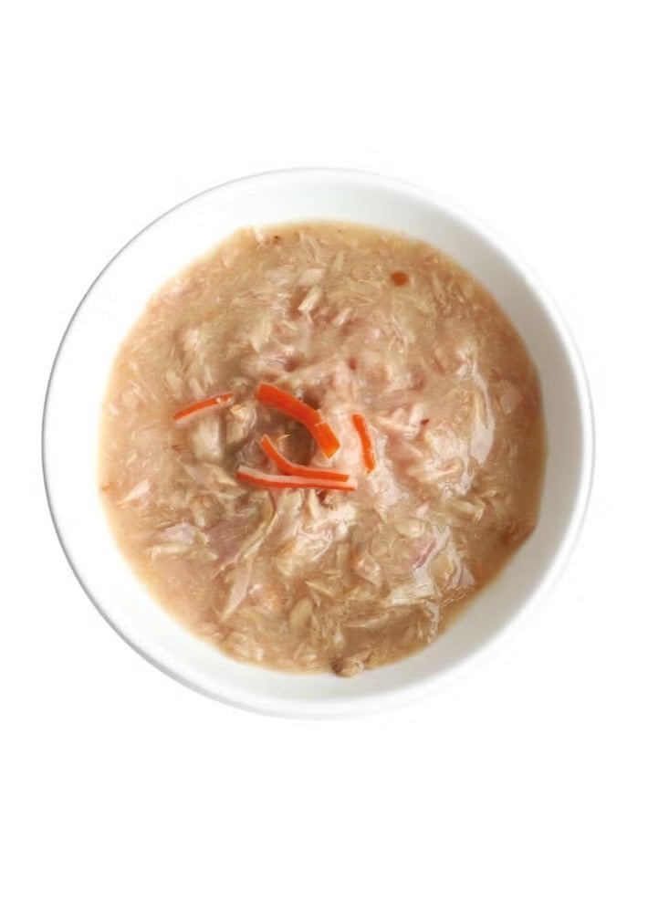 كيت كات طعام قطط رطب بنكهة تونة لحم أبيض و سلطعون مع حليب الماعز 6 عبوات بوزن 70 جرام - Image 2