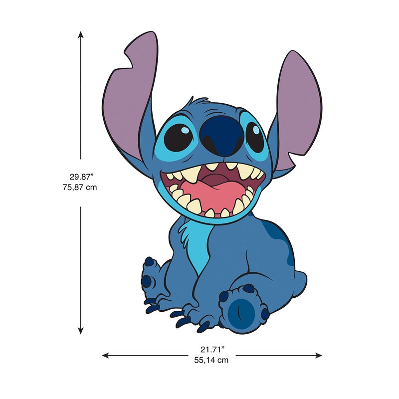 Roommates Disney Stitch Giant Peel & Stick Wall Decals by RoomMates, RMK5110GM - Image 5