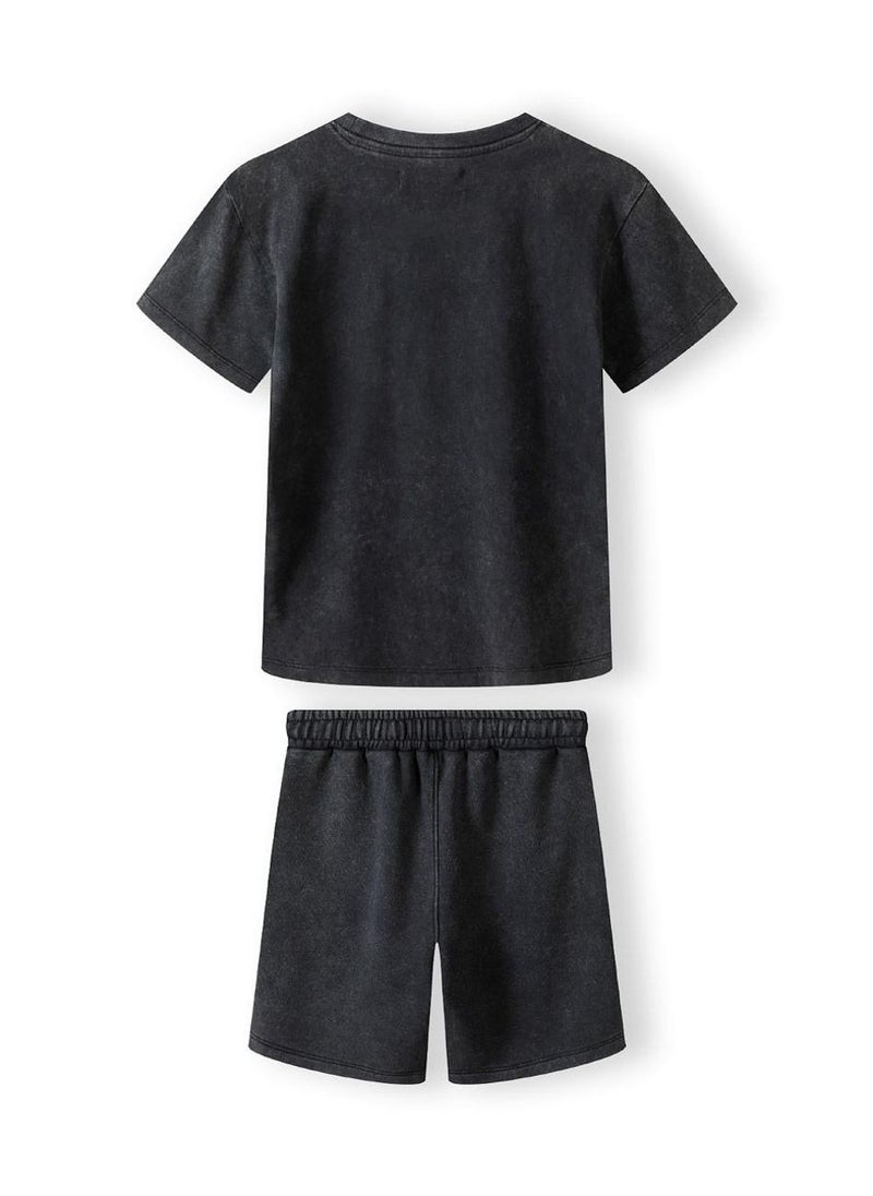 MINOTI Boy’s Two-Piece Set with Printed T-Shirt and Shorts - Image 3