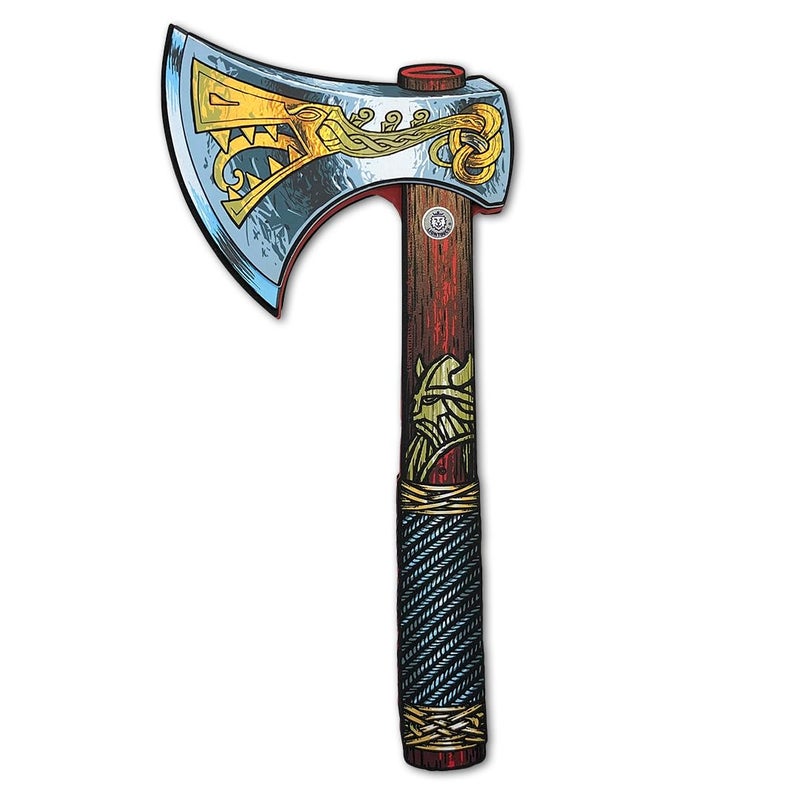 Liontouch 50004LT Viking Foam Toy Axe for Kids | Part of A Kid's Costume Line - Image 1