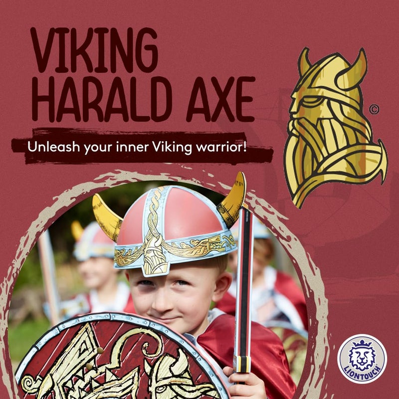 Liontouch 50004LT Viking Foam Toy Axe for Kids | Part of A Kid's Costume Line - Image 2