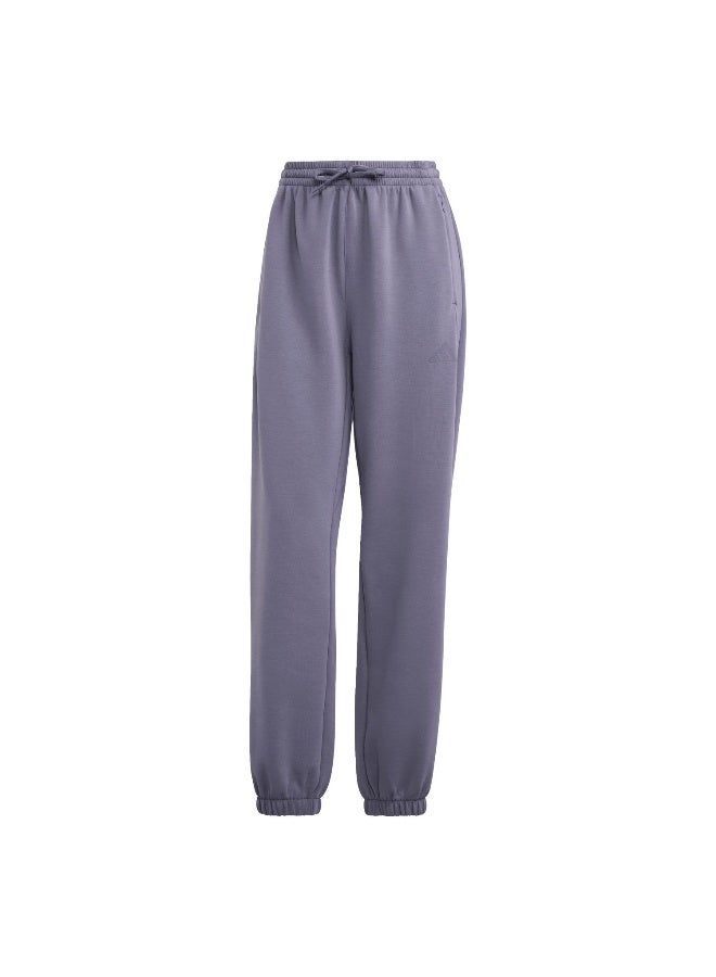 Adidas D4T Knit Pant Purple Training Pants For Women XS - Image 1