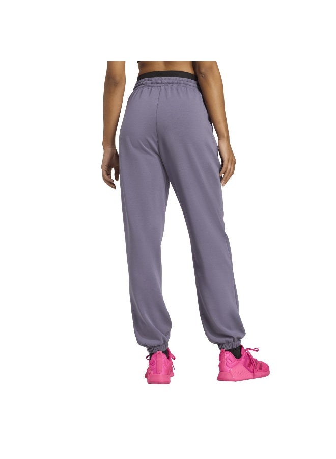 Adidas D4T Knit Pant Purple Training Pants For Women XS - Image 3