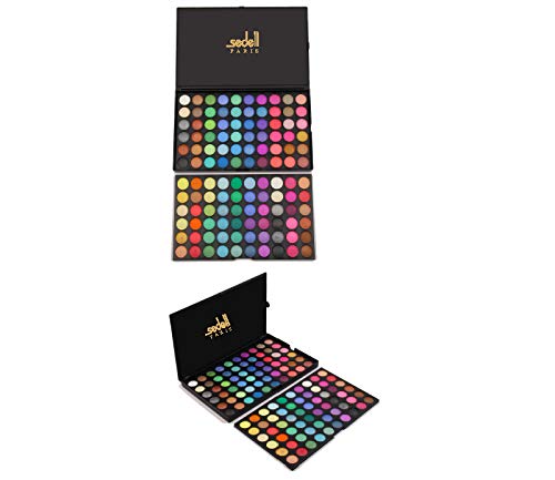 Sedell Paris Bold Bright Collection 120 Colors Eyeshadow Palette Including Shimmer Matte02 - Image 1