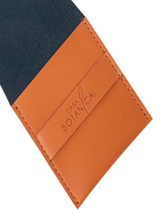 Casa Botanical Leather Pouch, Pocket Cosmetic Bag for Women, Waterproof Makeup Bags, Travel Organizer for Coin Purse, Lipstick, Headphones, Jewelry Accessories - Small Pouches - Image 5