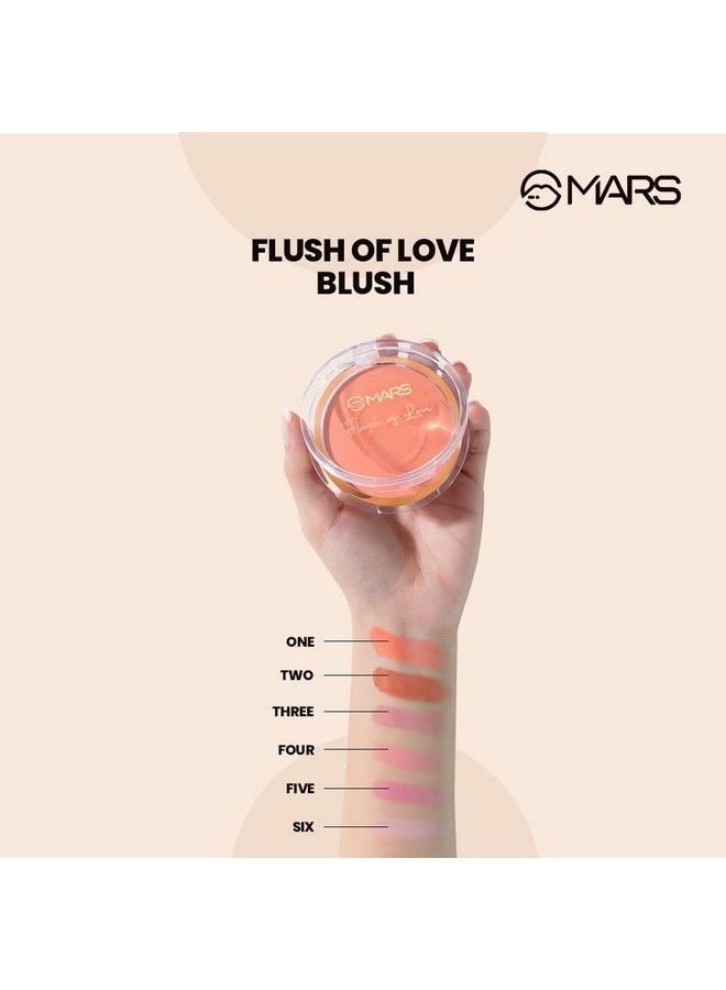 Mars أحمر خدود فلاش أوف لوف؛ عالي الصبغة وسهل الدمج؛ خفيف الوزن ونهاية طبيعية (8غ) 05 - Image 5