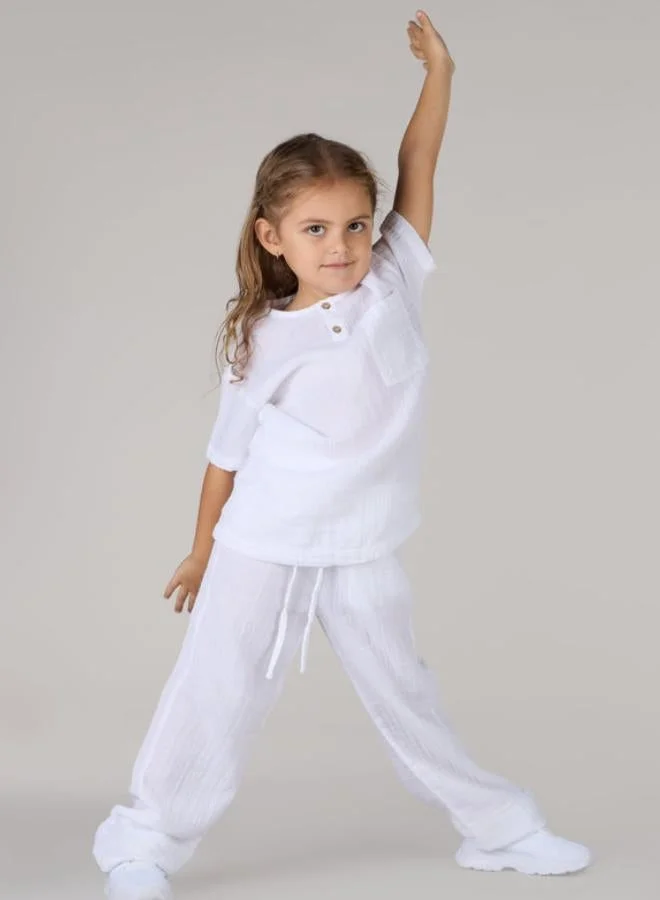 Just Nature Wide Leg Trousers