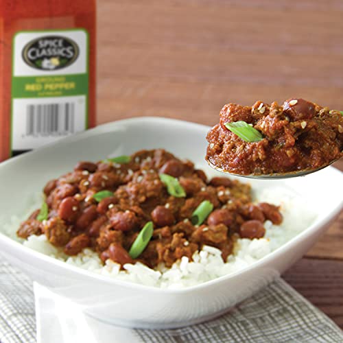 Spice Classics Ground Red Pepper, 14 oz - One 14 Ounce Container of Red Pepper Seasoning, Made from Dried Ground Red Chili Peppers for a Zesty Flavor - Image 4