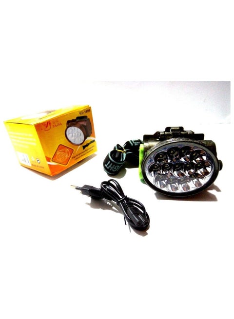 مصباح LED أمامي قابل لإعادة الشحن متعدد الألوان