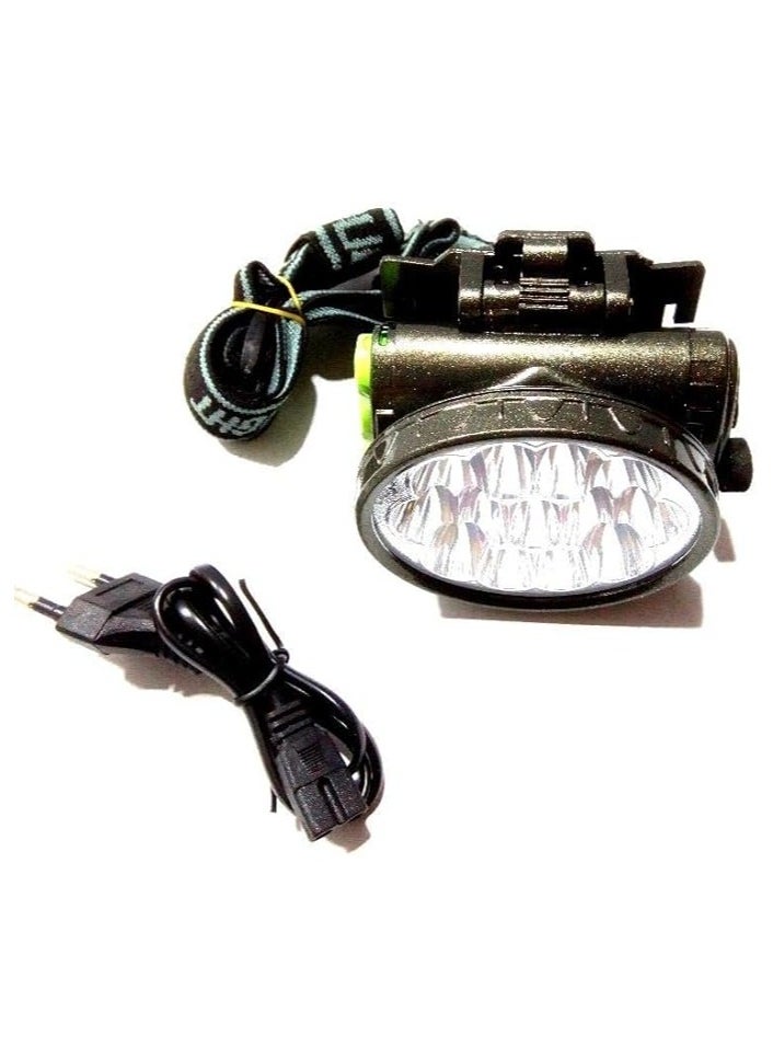 Generic Rechargeable - Led - Headlight Multicolour  - Image 2