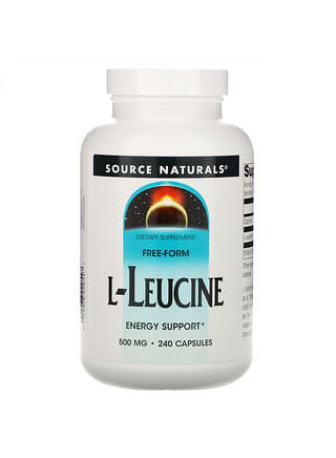 Source Naturals Source Naturals L-Leucine 500 mg 240 Capsules 