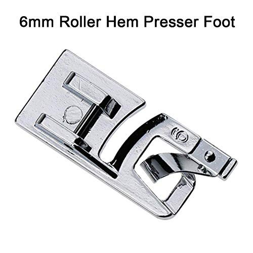 Stormshopping 3Pcs Narrow Rolled Hem Sewing Machine Presser Foot Set (3mm, 4mm and 6mm) for All Low Shank Snap-On Singer, Brother, Babylock, Euro-Pro, Janome, Kenmore, White, Elna Sewing Machines - Image 2