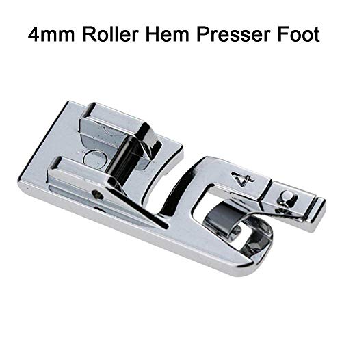 Stormshopping 3Pcs Narrow Rolled Hem Sewing Machine Presser Foot Set (3mm, 4mm and 6mm) for All Low Shank Snap-On Singer, Brother, Babylock, Euro-Pro, Janome, Kenmore, White, Elna Sewing Machines - Image 3